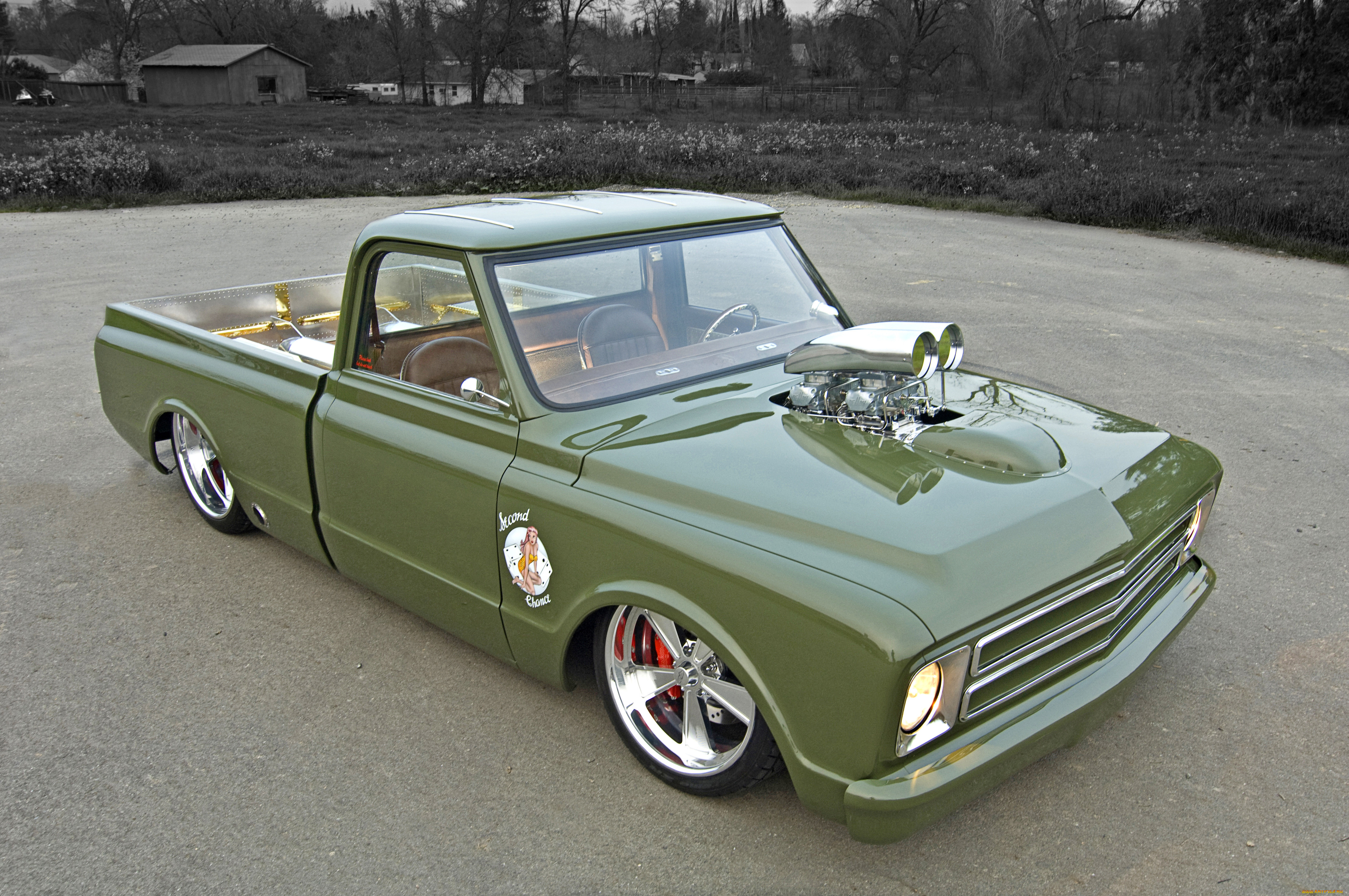 , custom pick-up, truck, custom